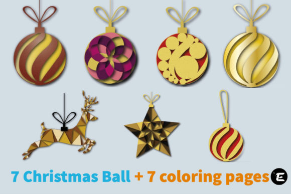 3D SVG Christmas Ball Bundle Review
