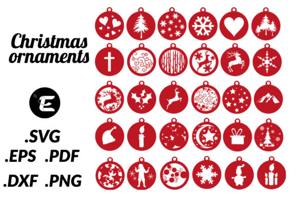 3D SVG Christmas Balls Bundle Review