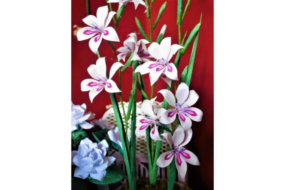 3D SVG Gladiolus Paper Flowers Review