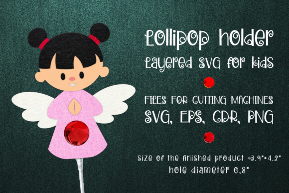 Angel Lollipop 3D SVG Shapes Review