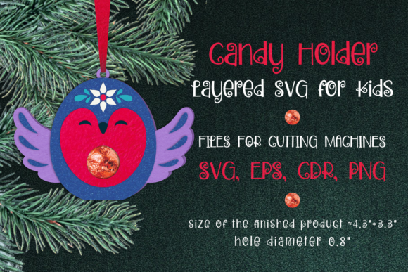 Bird Christmas Ornament 3D SVG Review