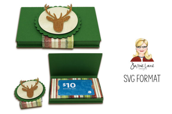 Christmas 3D SVG: Gift Card Box Deer Review