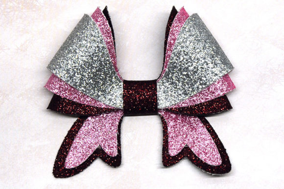 Christmas 3D SVG: Multicolored Bow Template Review