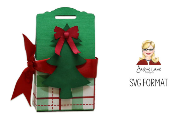 Christmas 3D SVG: Tree Treat Box Review