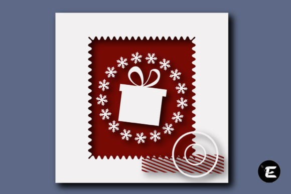 Gift Stamp: 3D SVG for Shadow Boxes