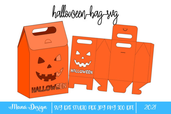 Halloween Bag SVG: 3D SVG Gift Boxes Review