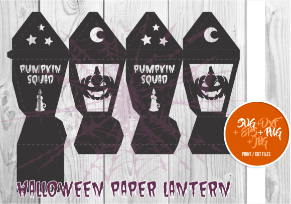 Reviewing 3D SVG Shapes: Halloween Lantern A 0037
