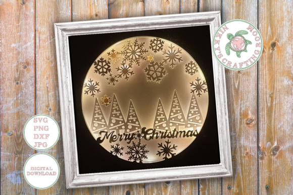 Reviewing a 3D SVG for Festive Shadow Boxes