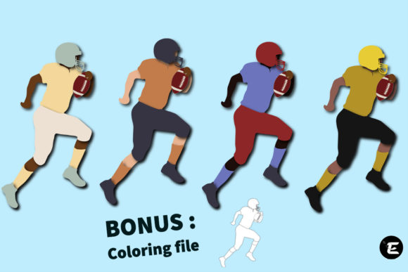 Reviewing Football Players on the Offensive Design