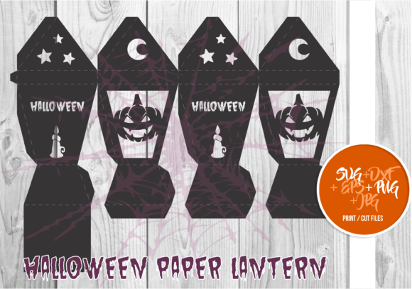 Reviewing Halloween Paper Lantern Series a 0017: A 3D SVG for Shapes