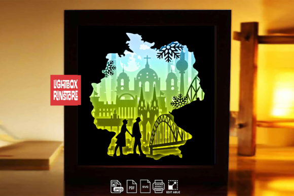 Reviewing Love in Koln Germany Paper Light Box 246