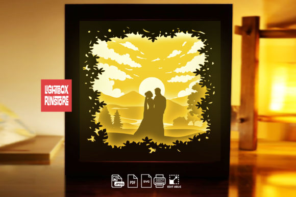Reviewing Loving You Paper Lightbox Template 230