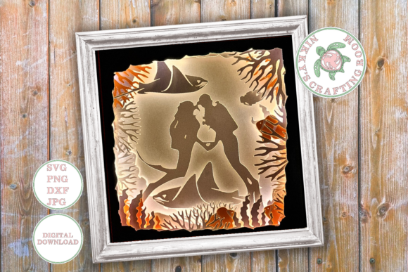 Scuba Diving 3D Shadow Box Template Review