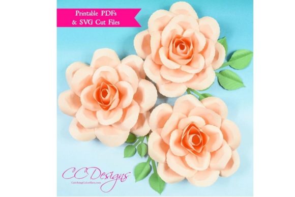 Serena Rose 3D SVG Paper Flowers Review